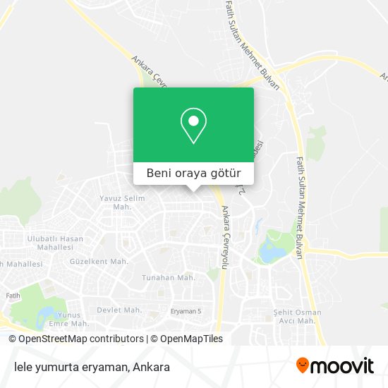 lele yumurta eryaman harita