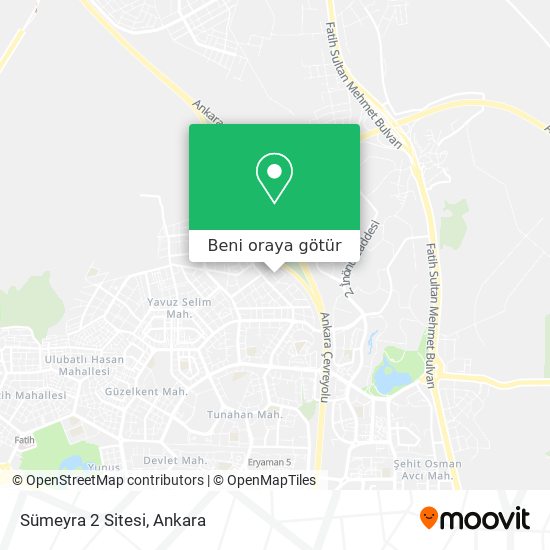 Sümeyra 2 Sitesi harita