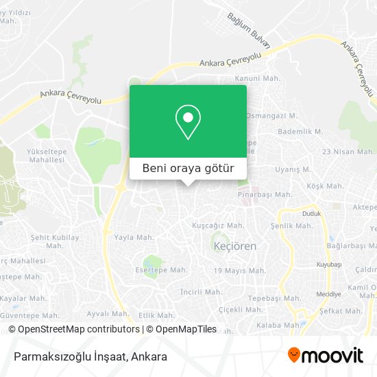 Parmaksızoğlu İnşaat harita