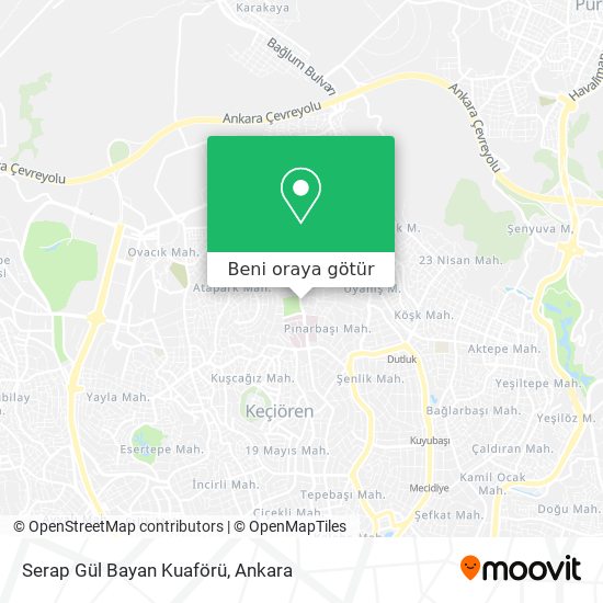 Serap Gül Bayan Kuaförü harita