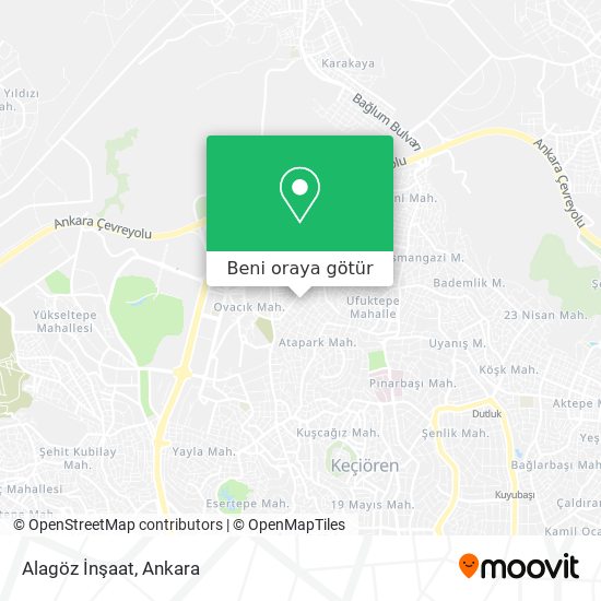 Alagöz İnşaat harita