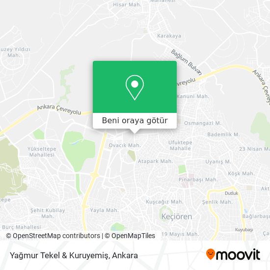 Yağmur Tekel & Kuruyemiş harita