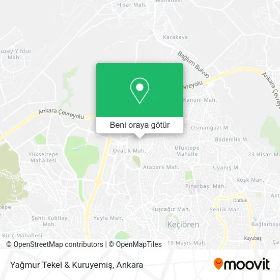Yağmur Tekel & Kuruyemiş harita