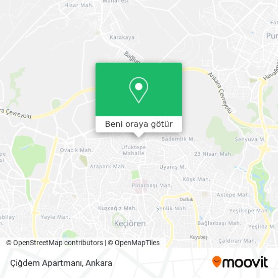 Çiğdem Apartmanı harita