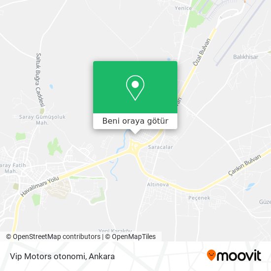 Vip Motors otonomi harita