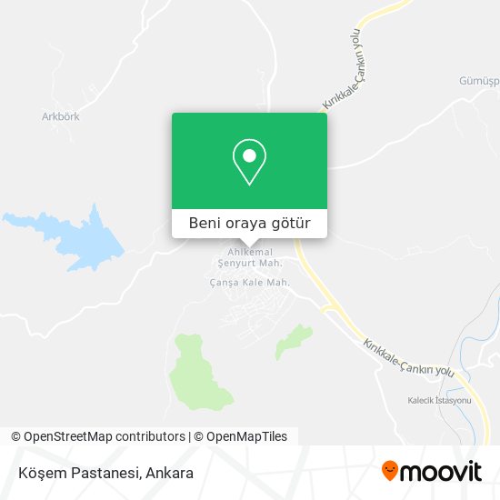 Köşem Pastanesi harita