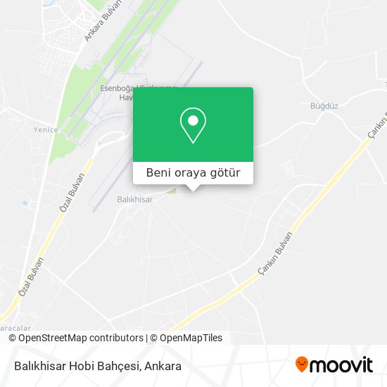 Balıkhisar Hobi Bahçesi harita