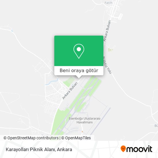 Karayolları Piknik Alanı harita