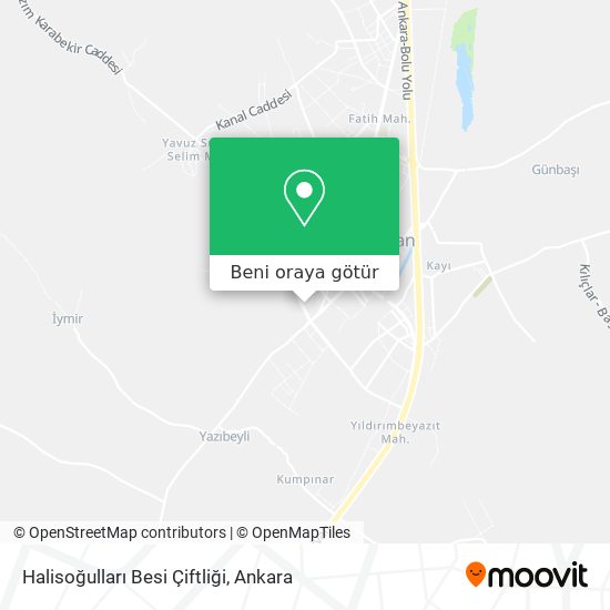 Halisoğulları Besi Çiftliği harita