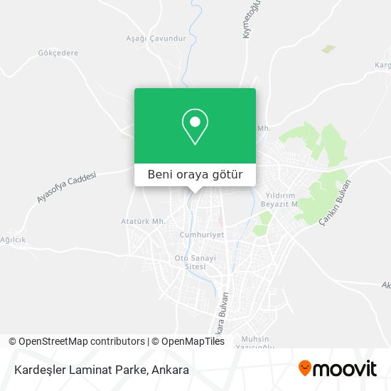 Kardeşler Laminat Parke harita