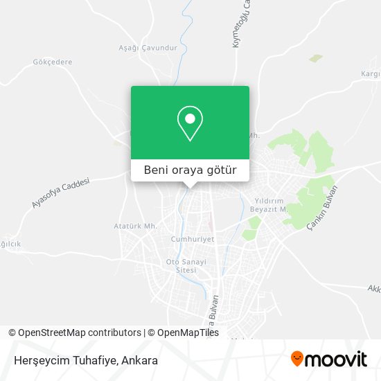 Herşeycim Tuhafiye harita