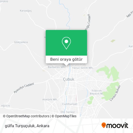 gülfa Turşuçuluk harita