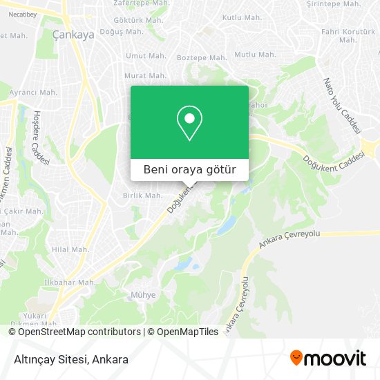 Altınçay Sitesi harita