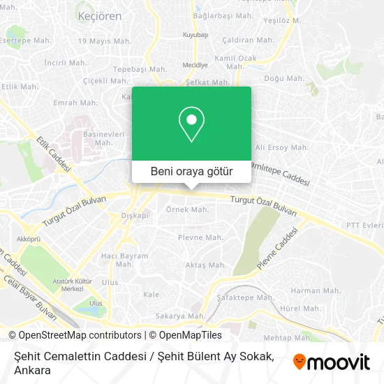 Şehit Cemalettin Caddesi / Şehit Bülent Ay Sokak harita