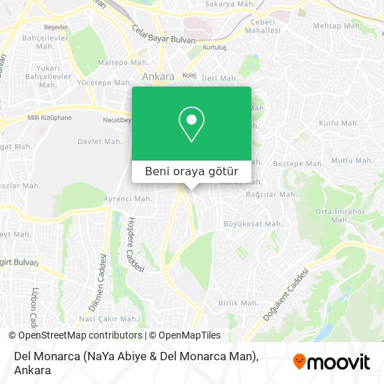 Del Monarca (NaYa Abiye & Del Monarca Man) harita