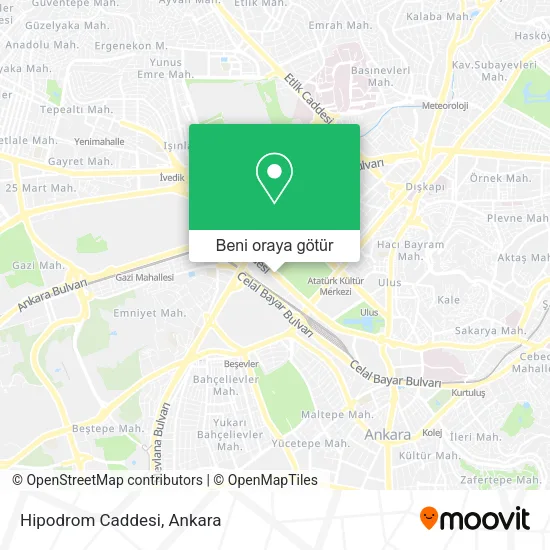 Hipodrom Caddesi harita