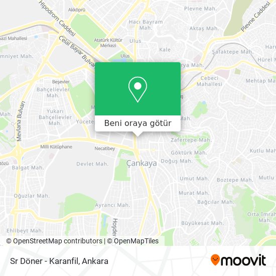 Sr Döner - Karanfil harita