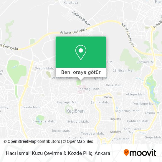 Hacı İsmail Kuzu Çevirme & Közde Piliç harita