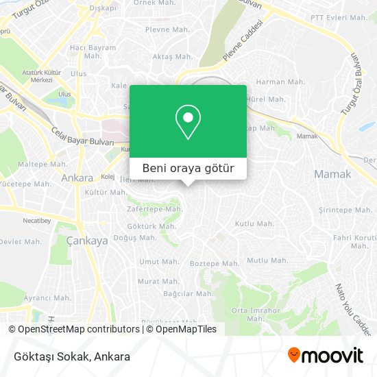 Göktaşı Sokak harita
