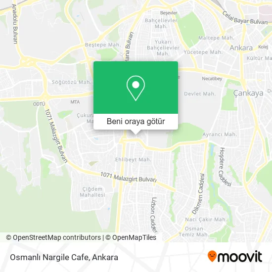 Osmanlı Nargile Cafe harita