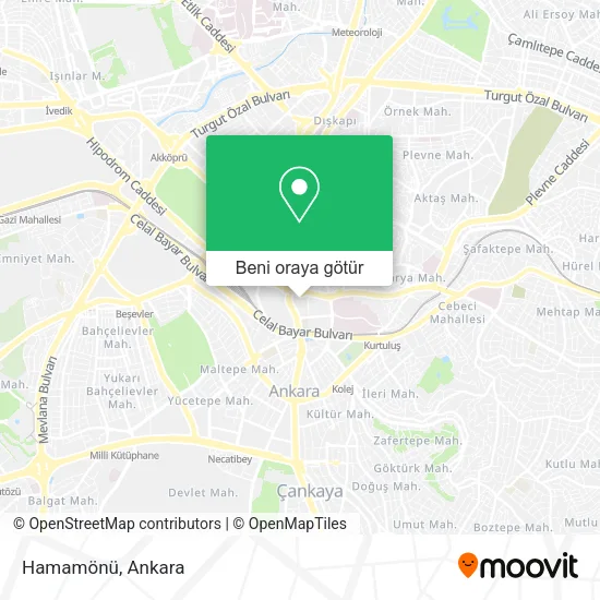 Hamamönü harita