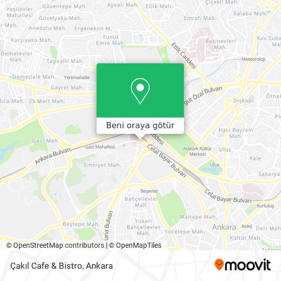Çakıl Cafe & Bistro harita