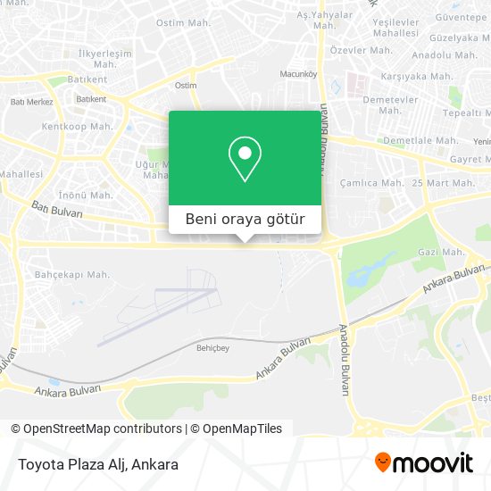 Toyota Plaza Alj harita