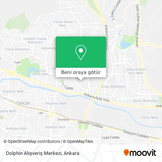 Dolphin Alışveriş Merkezi harita