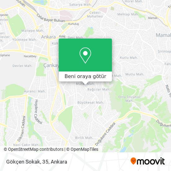 Gökçen Sokak, 35 harita