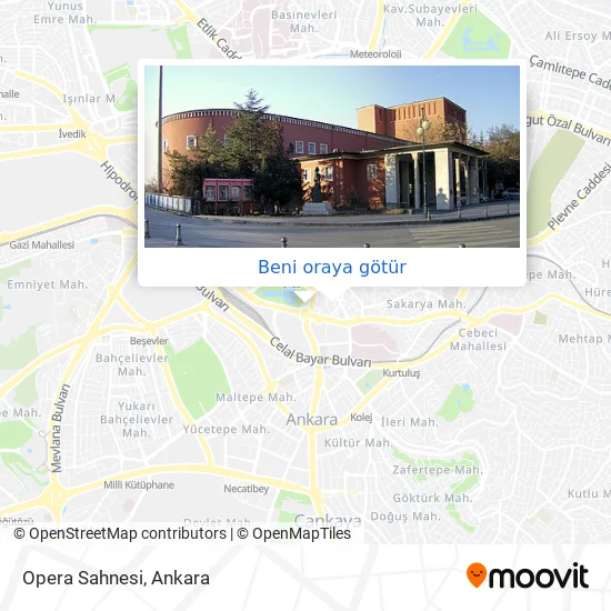 Opera Sahnesi harita