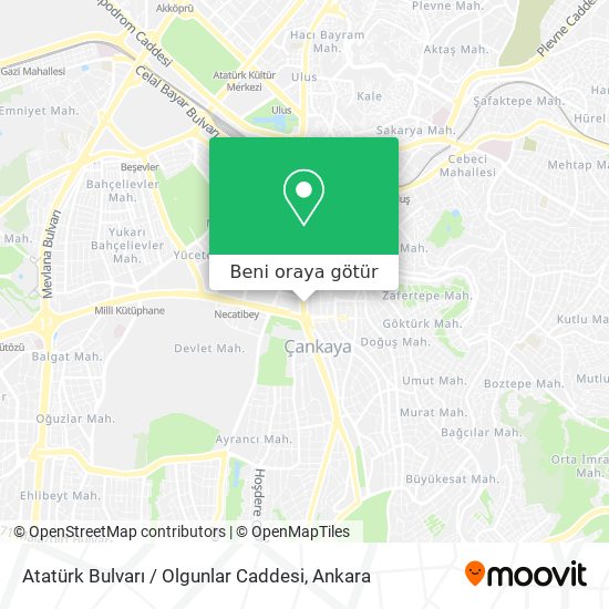Atatürk Bulvarı / Olgunlar Caddesi harita