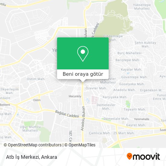 Atb İş Merkezi harita