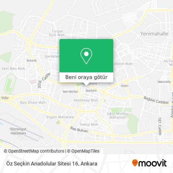 Öz Seçkin Anadolular Sitesi 16 harita