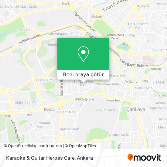 Karaoke & Guitar Heroes Cafe harita