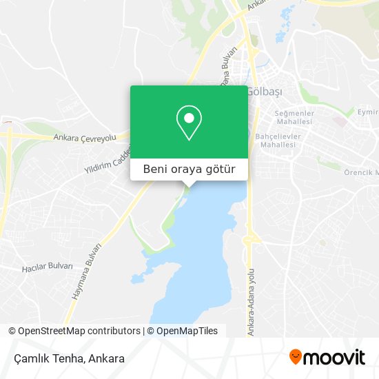 Çamlık Tenha harita
