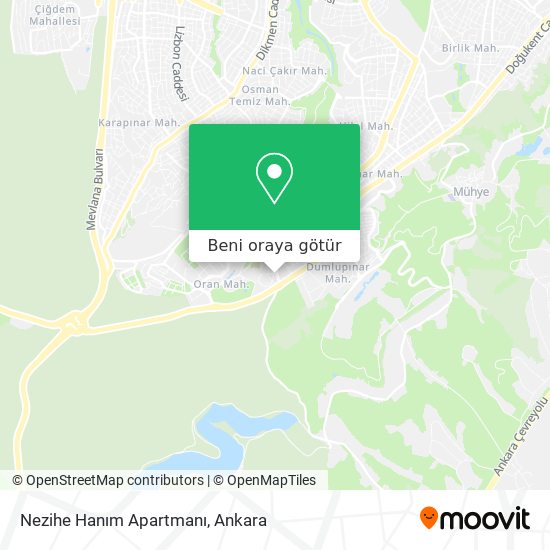 Nezihe Hanım Apartmanı harita