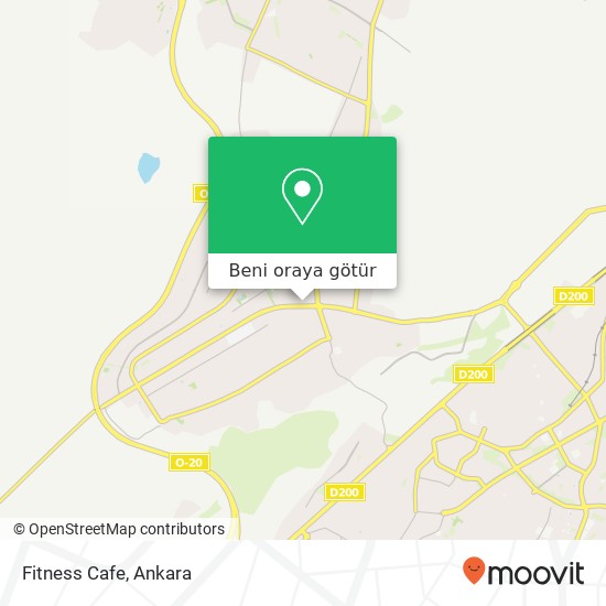 Fitness Cafe harita