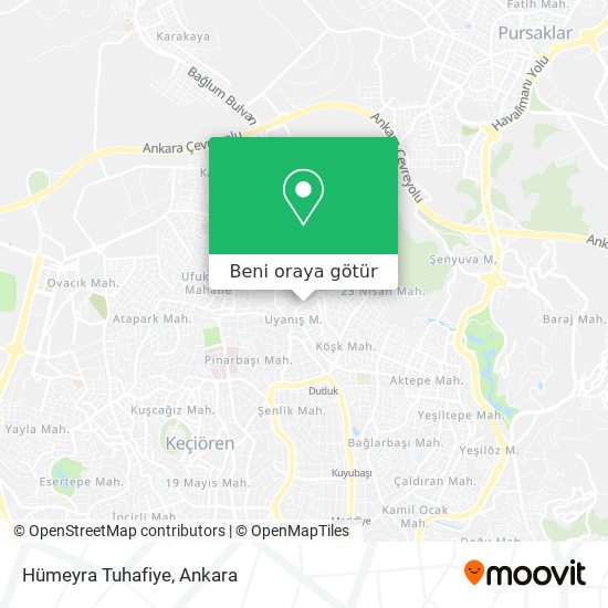 Hümeyra Tuhafiye harita