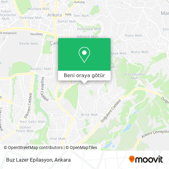 Buz Lazer Epilasyon harita