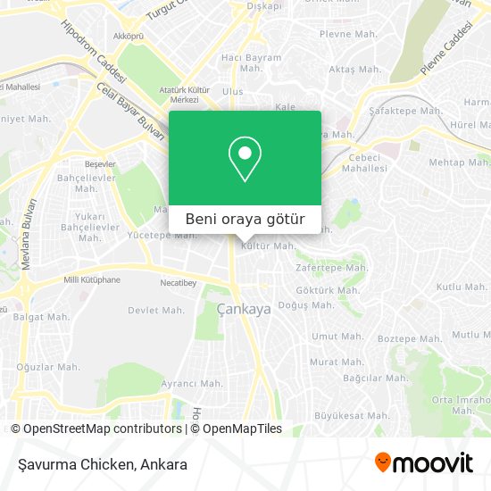 Şavurma Chicken harita