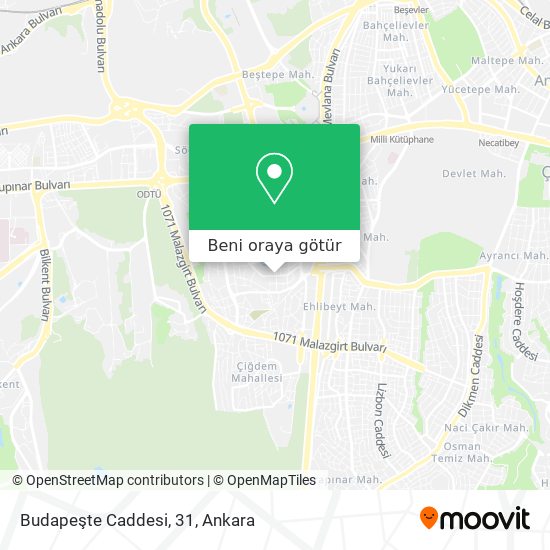 Budapeşte Caddesi, 31 harita