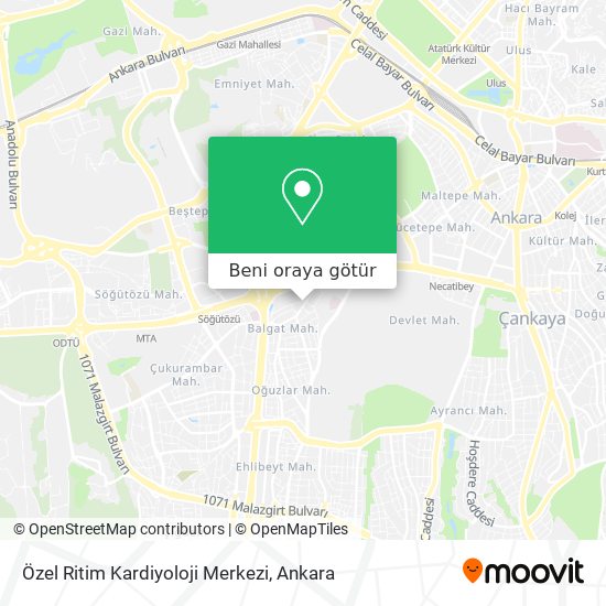 Özel Ritim Kardiyoloji Merkezi harita