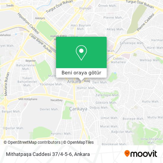 Mithatpaşa Caddesi 37/4-5-6 harita