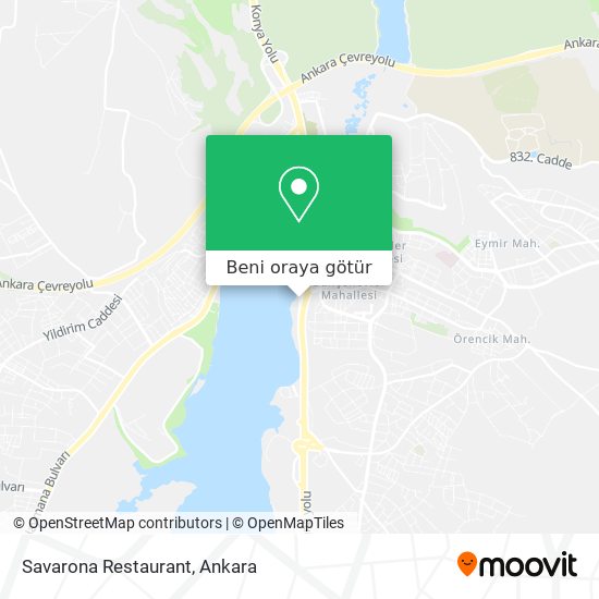 Savarona Restaurant harita