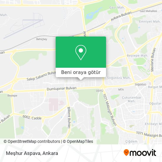 Meşhur Aspava harita
