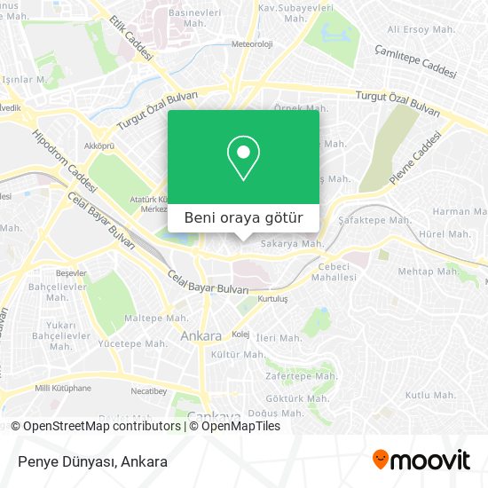 Penye Dünyası harita