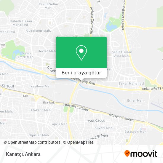 Kanatçı harita