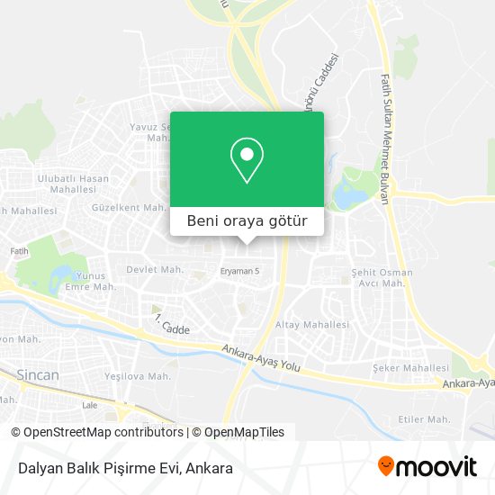 Dalyan Balık Pişirme Evi harita
