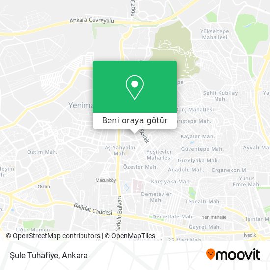 Şule Tuhafiye harita