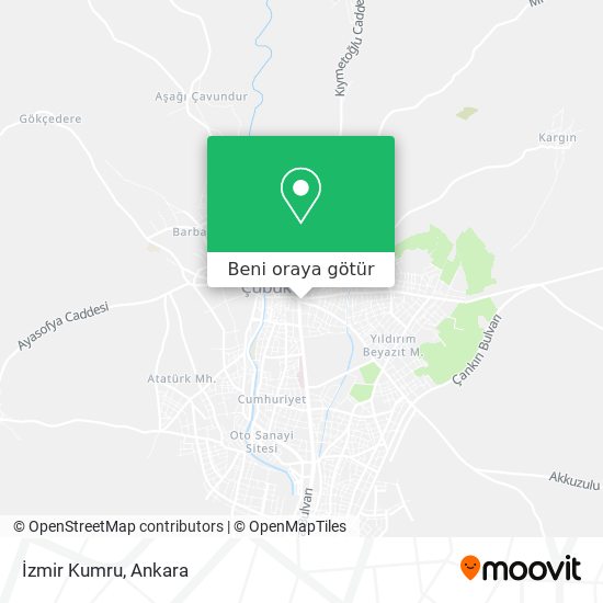 İzmir Kumru harita